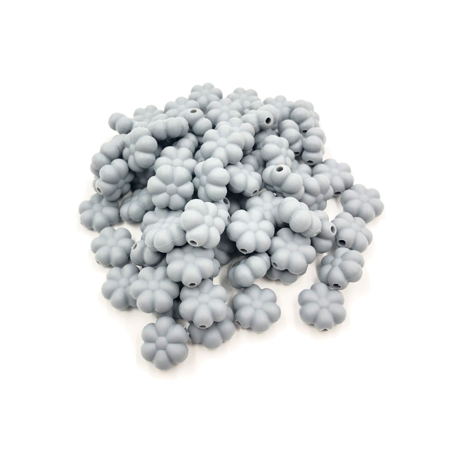 Cuentas sueltas de calabaza multicolor de calabaza de calabaza de silicona al por mayor